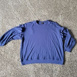 Lee drop shoulder ruffle shirt